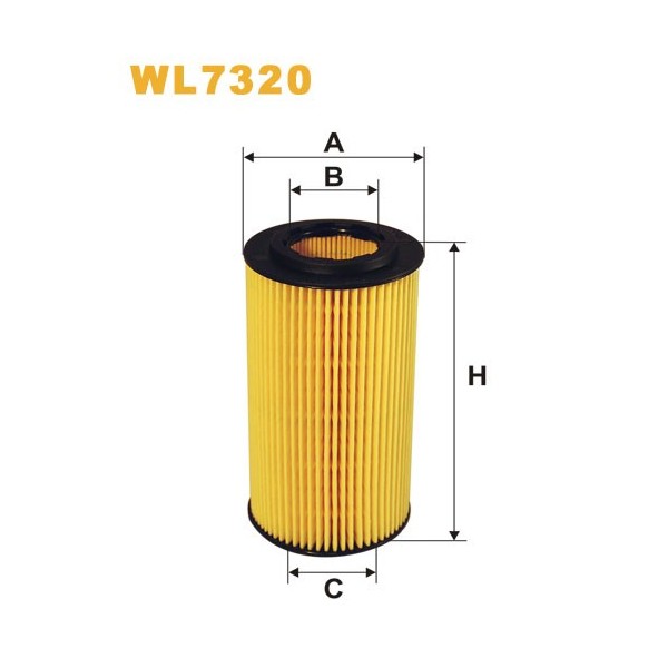 Filtro aceite Wix WL7320