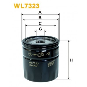 Filtro aceite Wix WL7323