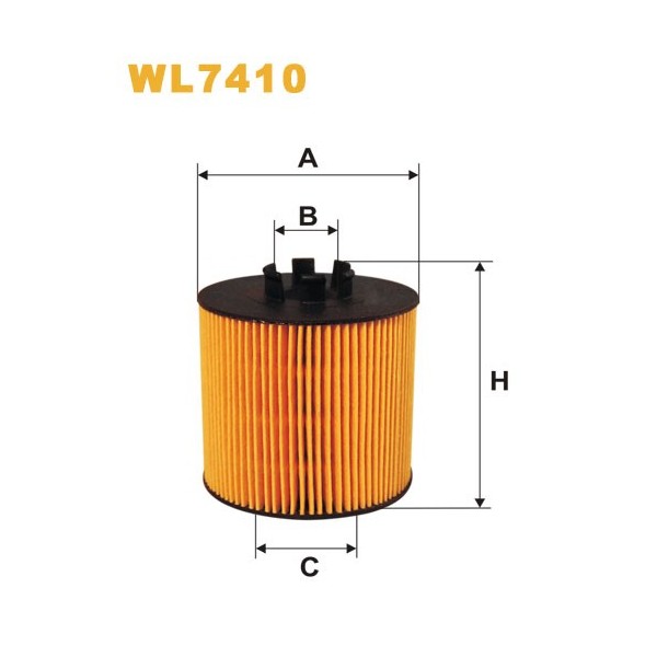 Filtro aceite Wix WL7410