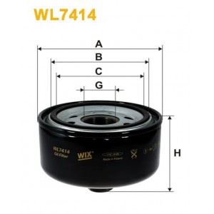 Filtro aceite Wix WL7414