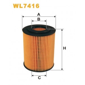 Filtro aceite Wix WL7416