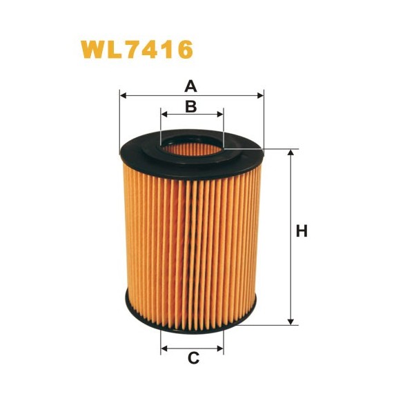 Filtro aceite Wix WL7416