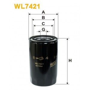 Filtro aceite Wix WL7421