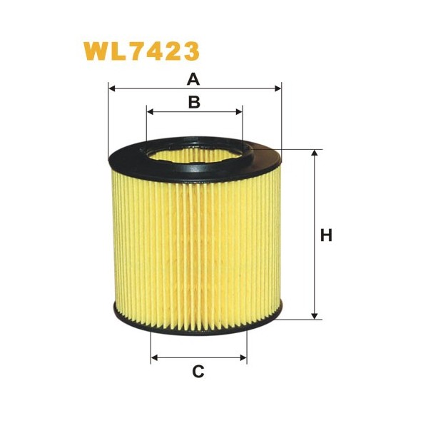 Filtro aceite Wix WL7423