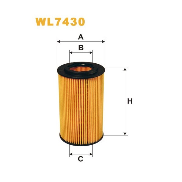 Filtro aceite Wix WL7430