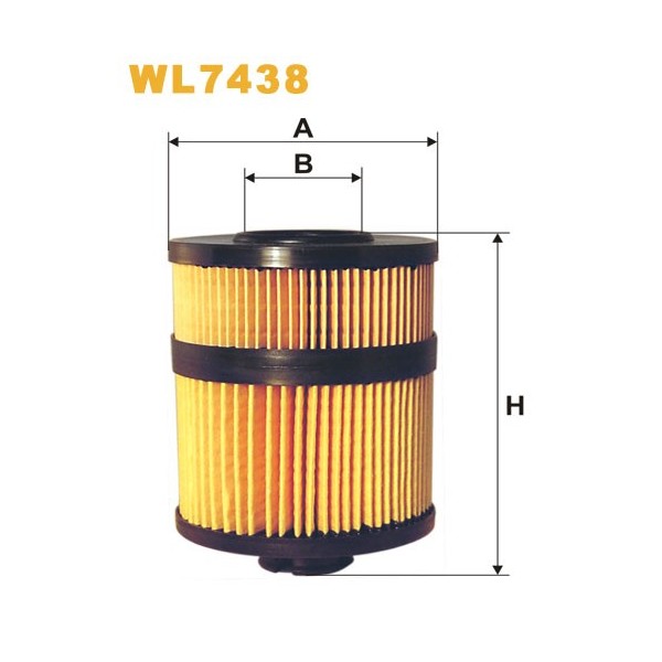 Filtro aceite Wix WL7438
