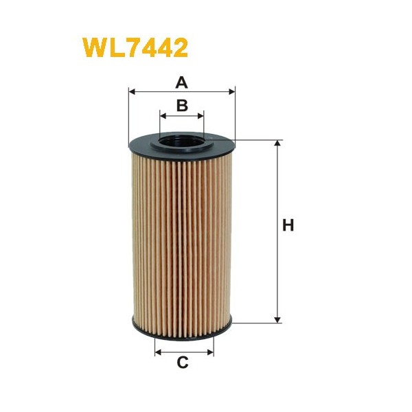 Filtro aceite Wix WL7442