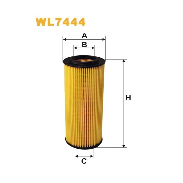 Filtro aceite Wix WL7444