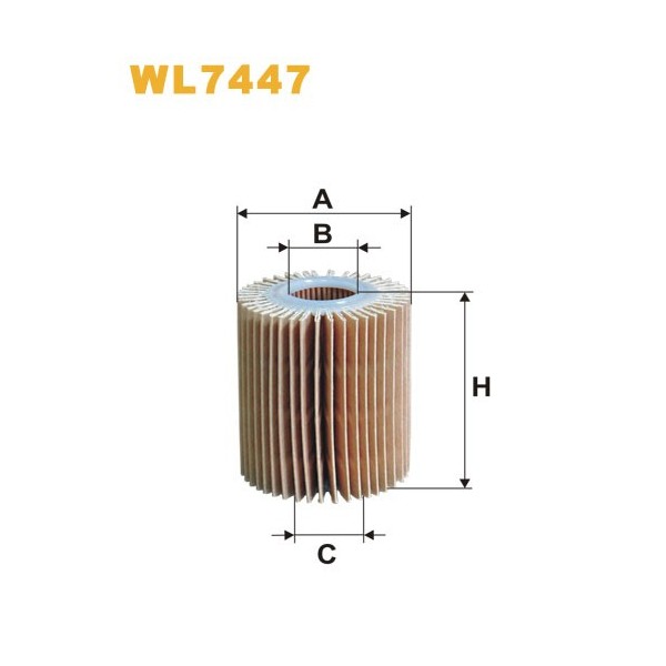 Filtro aceite Wix WL7447