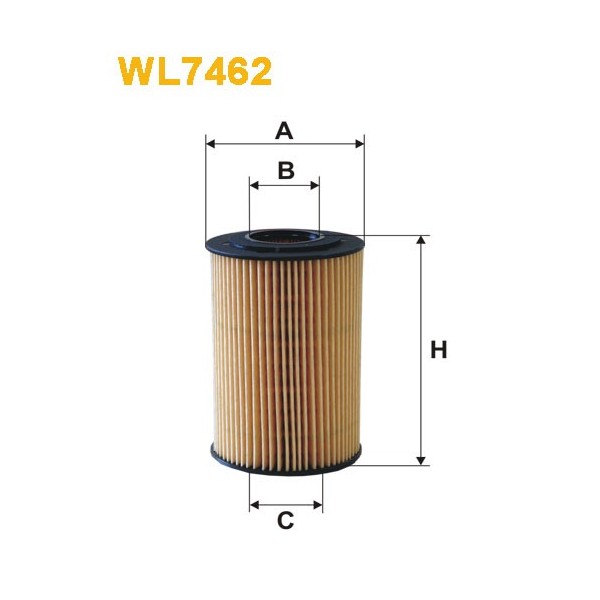 Filtro aceite Wix WL7462
