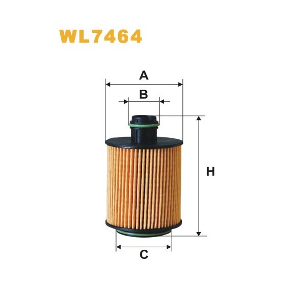 Filtro aceite Wix WL7464