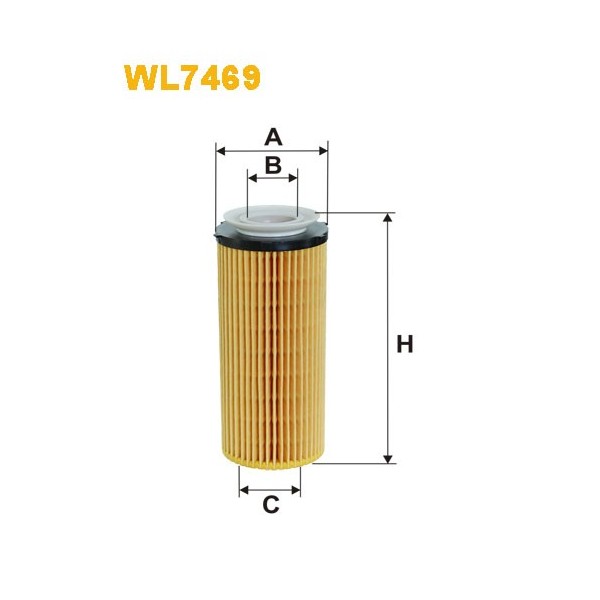 Filtro aceite Wix WL7469