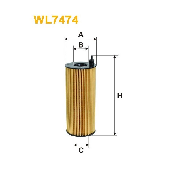 Filtro aceite Wix WL7474