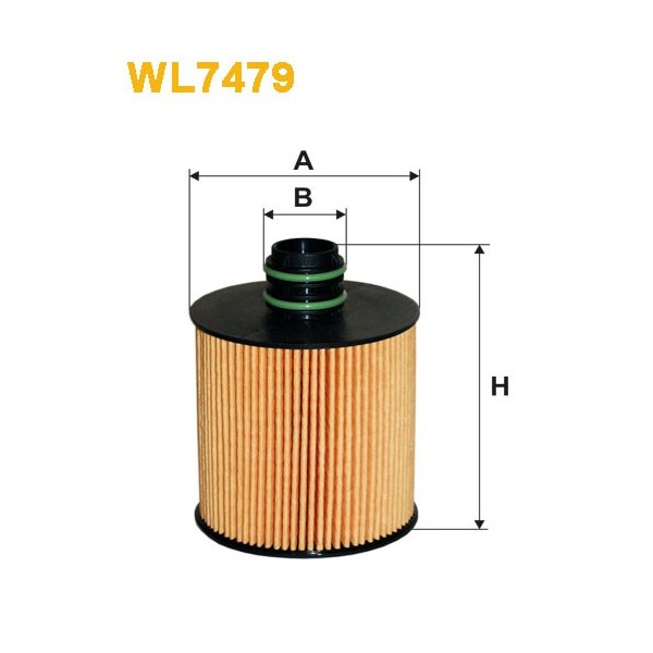 Filtro aceite Wix WL7479