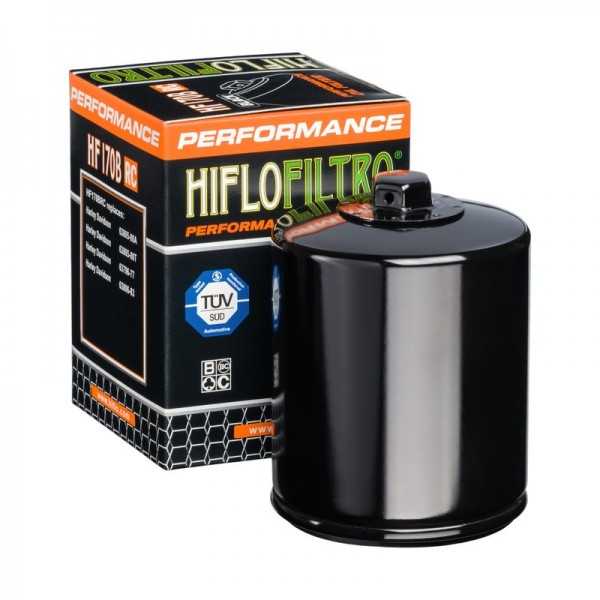 FILTRO DE ACEITE MOTO (NEGRO RACING) HF170BRC