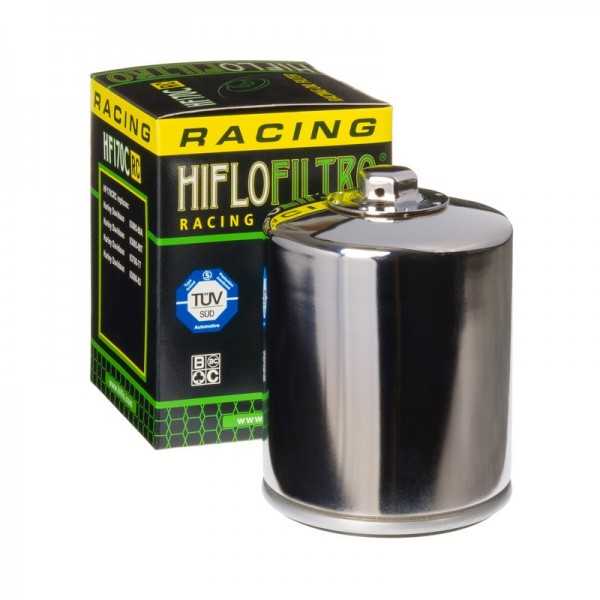 FILTRO DE ACEITE MOTO (CROMADO RACING) HF170CRC