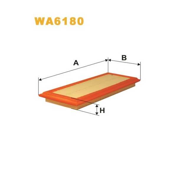 FILTRO DE AIRE WA6180