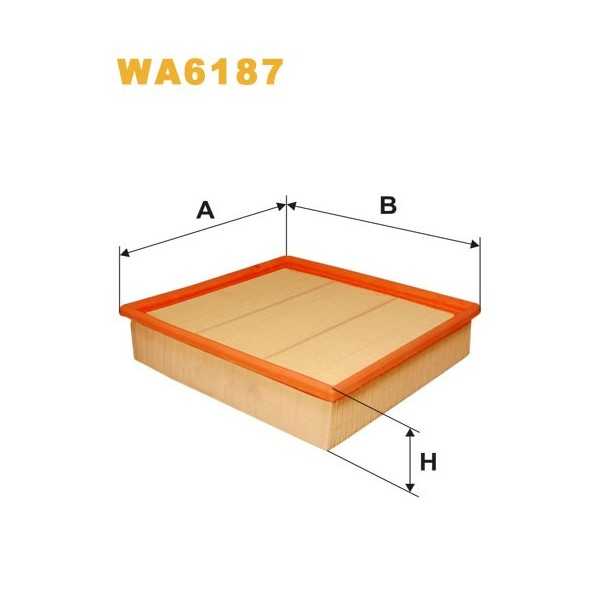 FILTRO DE AIRE WA6187
