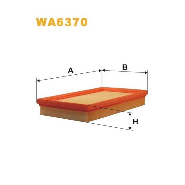 FILTRO DE AIRE WA6370