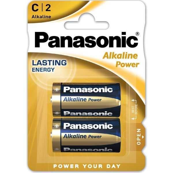 PANASONIC BLISTER 2 PILAS ALCALINAS C LR14-AD-C 1,5V