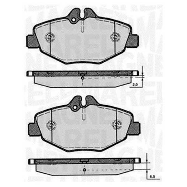 PASTILLAS DE FRENO MERCEDES BENZ E-CLASS