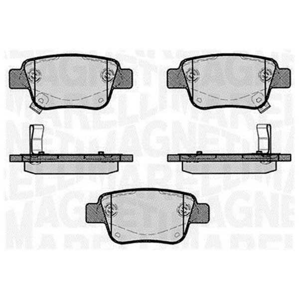 PASTILLAS DE FRENO TOYOTA AVENSIS,COROLLA V