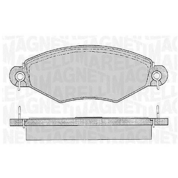 PASTILLAS DE FRENO PEUGEOT206