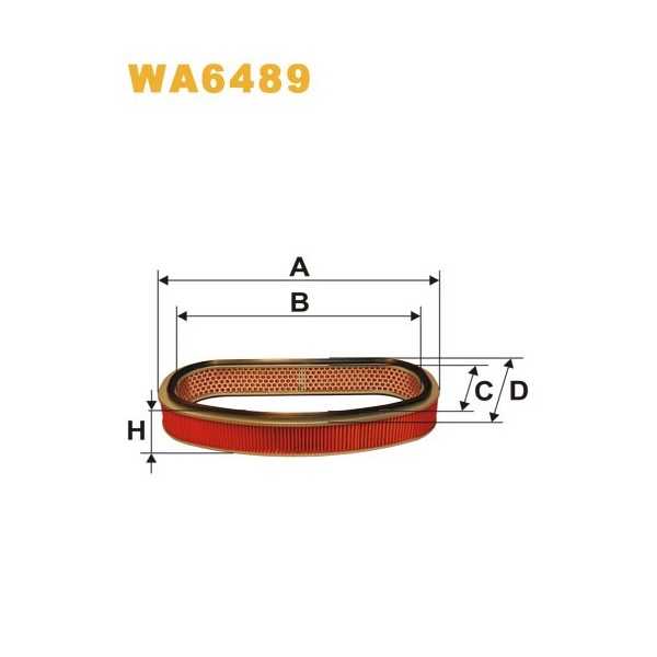 FILTRO DE AIRE WA6489