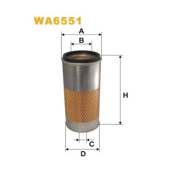 FILTRO DE AIRE WA6551