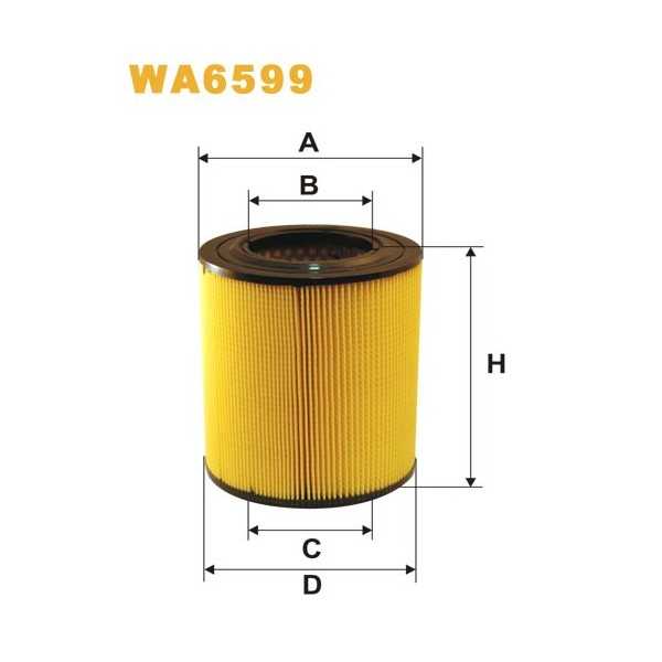 FILTRO DE AIRE WA6599