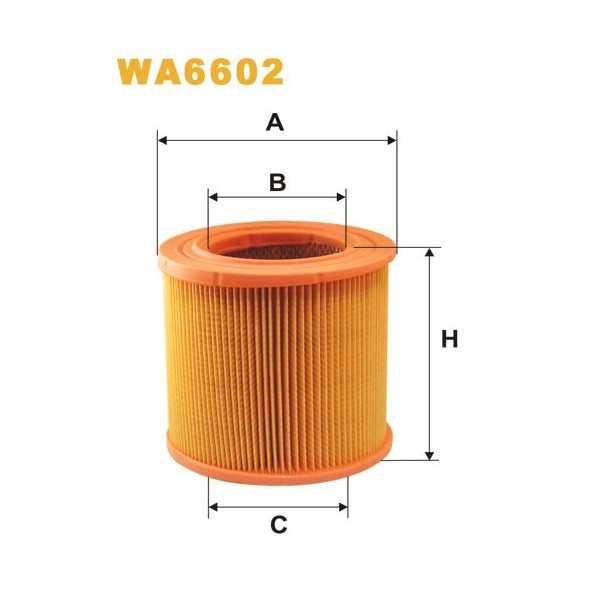 FILTRO DE AIRE WA6602