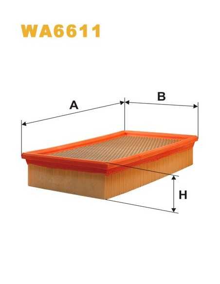 FILTRO DE AIRE WA6611