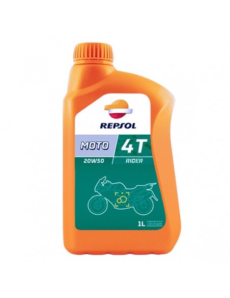 Repsol Moto Rider 4t 10W40 4L - Envío gratis 24/48H