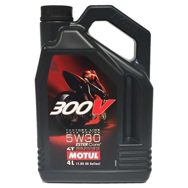 Motul 300V Moto 4t 5w30 FACTORY LINE ROAD RACING 4Ltr